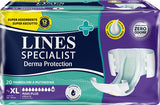 PANNOLONE A MUTANDINA LINES SPECIALIST DERMA MAXI XL 20 PEZZI