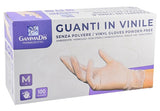 GUANTI VINILE SENZA POLVERE MEDIUM 100 PEZZI GAMMADIS