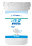 QUADROTTI STRUCCANTI 50 PEZZI SOFARMAPIU'