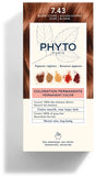 COLOR KIT 7,43 BIONDO RAMATO DORATO LATTE RIVELATORE 50 ML + CREMA COLORANTE 50 ML + MASCHERA PROTETTIVA COLORE 12 ML + GUANTI
