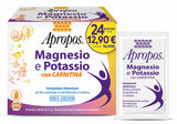 APROPOS MAGNESIO E POTASSIO CON CARNITINA 24 BUSTINE SOLUBILI DA 3,5 G GUSTO ARANCIA SENZA ZUCCHERI