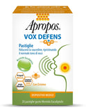 APROPOS VOX DEFENS PRO MENTOLO EUCALIPTO 20 PASTIGLIE