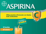 ASPIRINA 400 MG GRANULATO EFFERVESCENTE CON VITAMINA C
