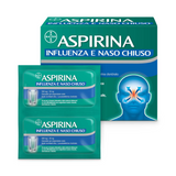 ASPIRINA INFLUENZA E NASO CHIUSO 500 MG/30 MG GRANULATO PER SOSPENSIONE ORALE