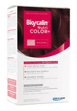 BIOSCALIN NUTRICOLOR PLUS 5,6 MOGANO CREMA COLORANTE 40 ML +RIVELATORE CREMA 60 ML + SHAMPOO 12 ML + TRATTAMENTO FINALEBALSAMO 12 ML