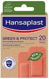 CEROTTO HANSAPLAST IN STRISCIA GREEN&PROTECT M 1X6 CM 10 PEZZI