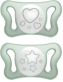 CHICCO SUCCHIETTO MICRO LUMI SILICONE 0-2M 2 PEZZI