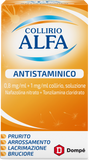 COLLIRIO ALFA ANTISTAMINICO 0,8 MG/ML + 1 MG/ML COLLIRIO, SOLUZIONE