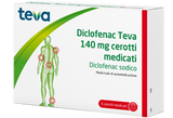 DICLOFENAC TEVA CEROTTI MEDICATI