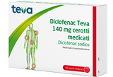DICLOFENAC TEVA CEROTTI MEDICATI
