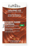 EUPHIDRA COLORPRO GEL COLORANTE CAPELLI XD 744 PAPRIKA 50 MLIN FLACONE + ATTIVANTE + BALSAMO + GUANTI