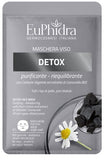 EUPHIDRA MASCHERA VISO DETOX 1 PEZZO
