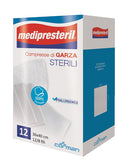 GARZA COMPRESSA MEDIPRESTERIL 12/8 FU 36X40CM 12 PEZZI