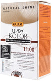GUAM UPKER KOLOR TINTA CAPELLI 11,00 BIONDO SUPERPLATINO NATURALE CON ALGA UNDARIA PINNATIFIDA