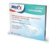 MEDICAZIONE MEDS PORE ADESIVA IMPERMEABILE 10X12CM 5 PEZZI