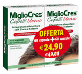 MIGLIOCRES CAPELLI UOMO 60+60 CAPSULE PROMO