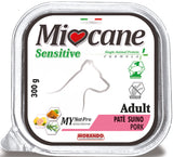 MIOCANE SENSITIVE SINGLE ANIMAL PROTEIN FORMULA ADULT PATE'PROSCIUTTO 300 G