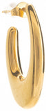 ORECCHINO OVALE ALLUNGATO ORO