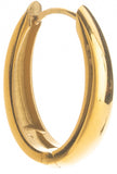 ORECCHINO OVALE ORO