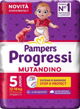 PAMPERS PROGRESSI MUTANDINA JUNIOR 17 PEZZI