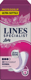 PROTEGGISLIP PER INCONTINENZA URINARIA LINES SPECIALIST LADYLIGHT NORMAL ULTRA SOTTILE 22 PEZZI