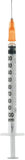 SIRINGA PER INSULINA EXTRAFINE 1ML 100 UI AGO REMOVIBILE 25GAUGE 0,5X16 MM 1 PEZZO