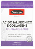SWISSE ACIDO IALURONICO COLLAGENE BELLEZZA DELLA PELLE 30 COMPRESSE