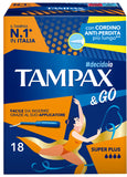 TAMPAX &GO SUPER PLUS 18 PEZZI