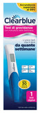 TEST DI GRAVIDANZA CLEARBLUE CON INDICATORE DELLE SETTIMANE1 PEZZO