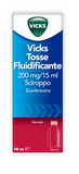 VICKS TOSSE FLUIDIFICANTE 200 MG/15 ML SCIROPPO