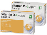 VITAMIN D-LOGES 30 GELATINE MASTICABILI GUSTO LIMONE 42 G