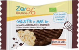 ZER% GLUTINE GALLETTE MAIS RICOPERTE CIOCCOLATO FONDENTE BIO32 G
